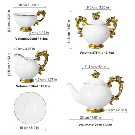 Procelain tea set